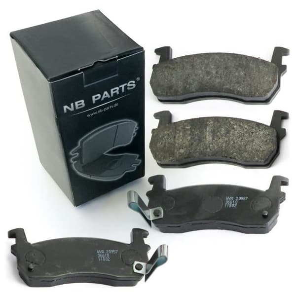Bromsbelägg fram till Nissan Micra I K10 1.0 1.2