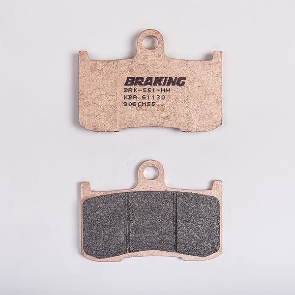 Braking 906cm55 Sintrede Bremseklodser Grå