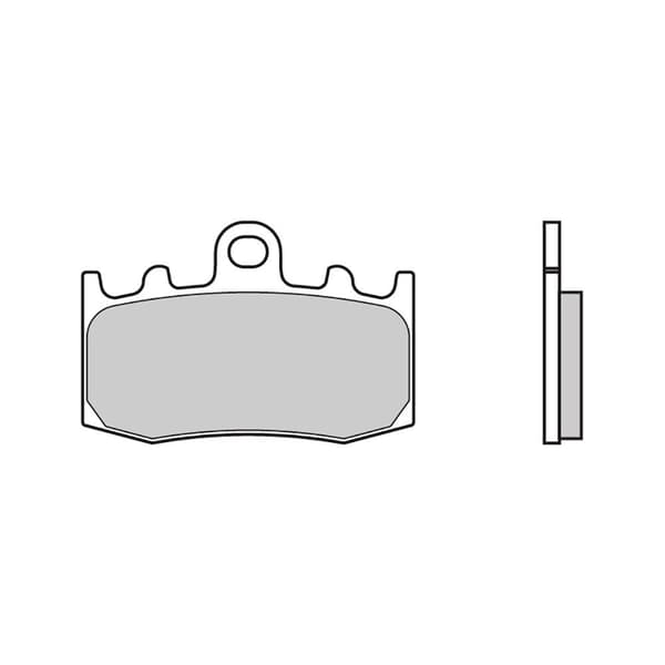 Brembo 07bb2607 Organiske Bremseklodser Transparent