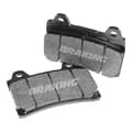 Pikkukuva 1 / 2: Braking 803sm1 Orgaaniset Jarrupalat Hopeinen