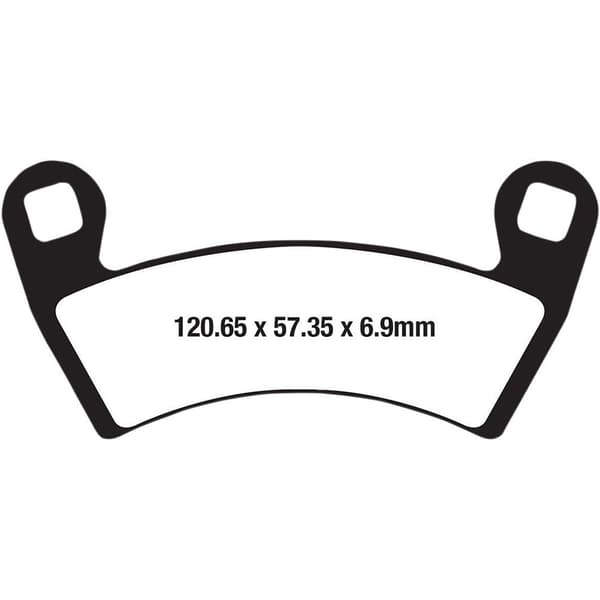 Ebc Fa-r Series Fa656r Sintrede Bremseklodser Sort