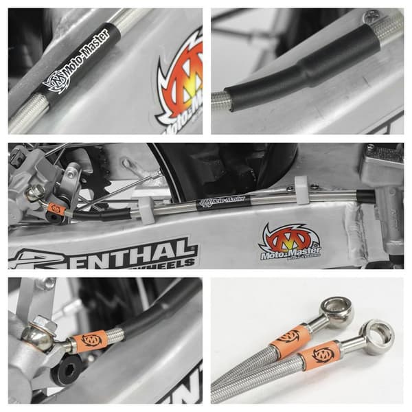 Moto-master Bagbremseslange Gasgas/husaberg/husqvarna/ktm 212019 Søvfarvet