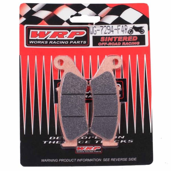 Wrp F4r Off Road Bakbromsbelägg Grå,Rosa