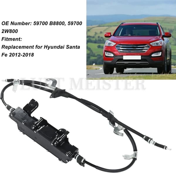 Elektronisk Parkeringsbromsmontering, Kompatibel med Hyundai Santa Fe 2012-2019, OEM-specifikation, Kvalitetsgaranti
