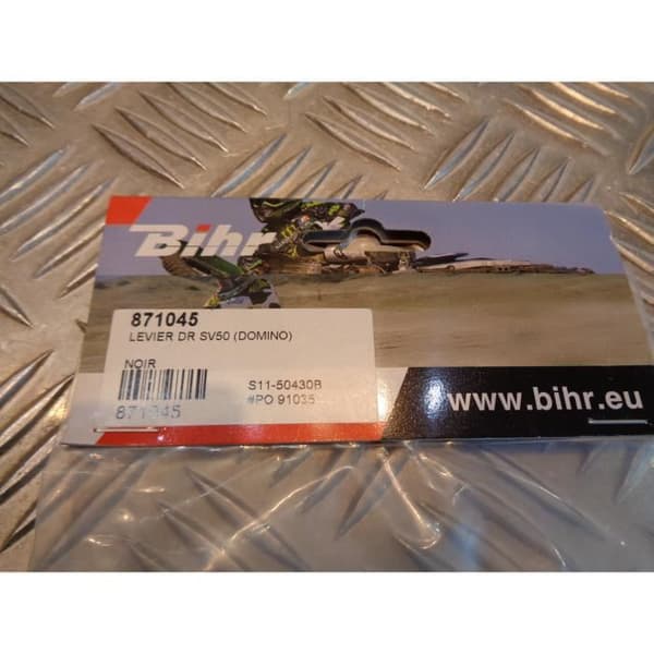 frambromsspak höger handtag svart aluminium skoter peugeot 50 80 100 125 sv S11-50430B bihr 871045