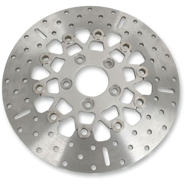 Ebc American Motorcycle Floating Round Rsd020 Bakre Bromsskiva Silver