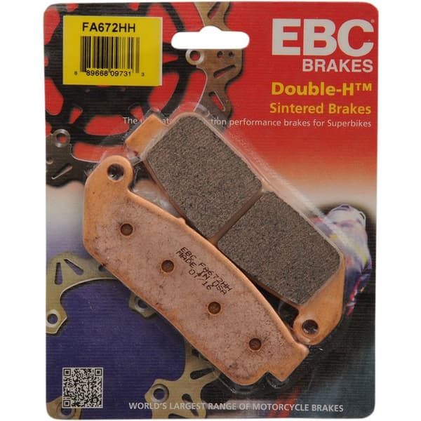 Ebc Fa-hh Series Fa672hh Sintrede Bremseklodser Sort