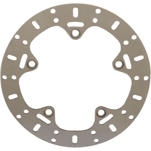 Ebc Hprs Series Solid Round Md671 Bakre Bromsskiva Silver