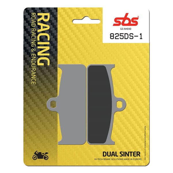 Sbs Dual Dynamic Racing Concept 825ds-1 Sintrade Bromsbelägg Guld