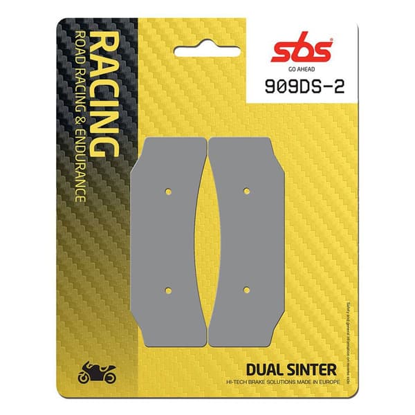 Sbs Dual Dynamic Racing Concept 909ds-2 Sintrede Bremseklodser Gul