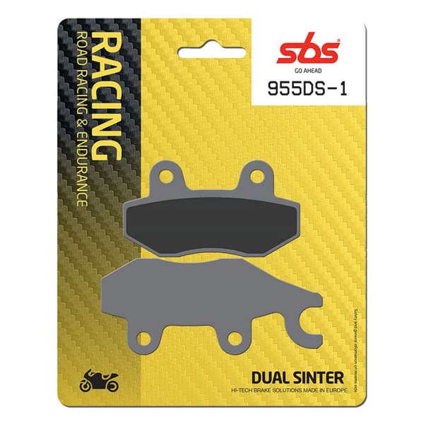 Sbs Dual Dynamic Racing Concept 955ds-1 Sintrede Bremseklodser Gylden
