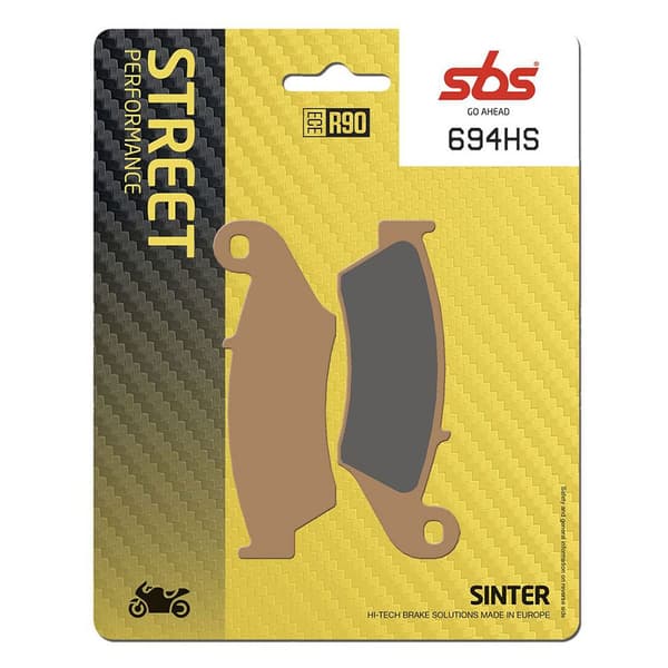 Sbs Racing Hi-tech 694hs Sintrede Bremseklodser Gylden