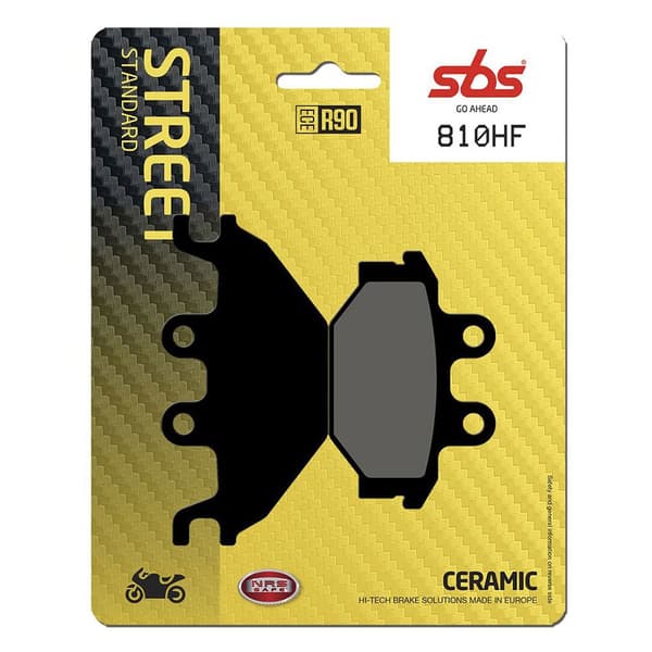 Sbs Street 810hf Keramiske Bremseklodser Gylden