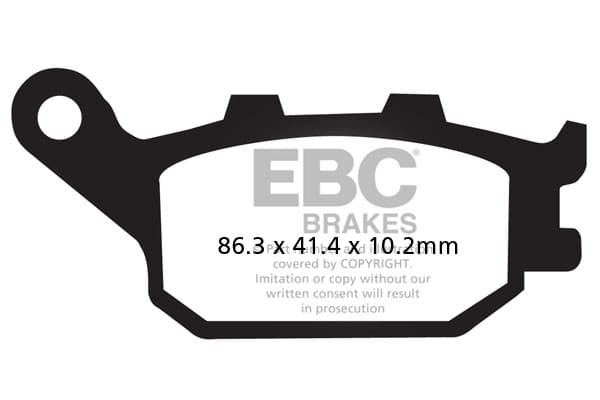 EBC FA174V V-PAD bremseklodser (sæt til 1 skive)