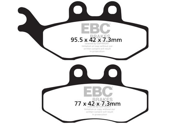 EBC SFA194 scooter bremseklodser (sæt til 1 skive)