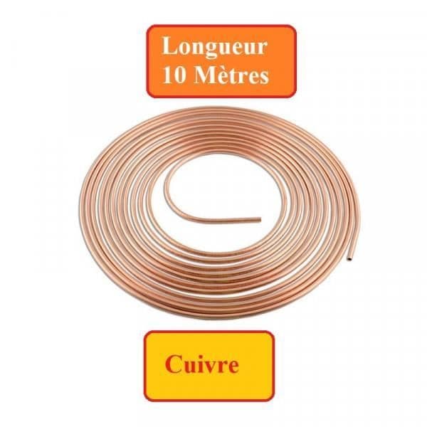 Kopparbromslina 4,75 mm Rull på 10 Meter