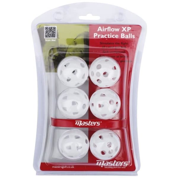 Pack av mästarluft XP praktisk Vita bollar 6 - ZDGB0020