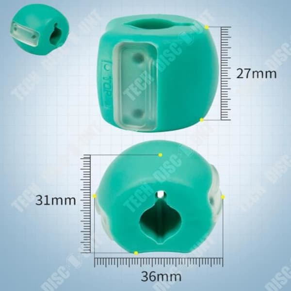 TD® Jaw Trainer Ansiktsmuskeltränare Ansikts- och nacke Ansiktsmuskeltränare i silikon