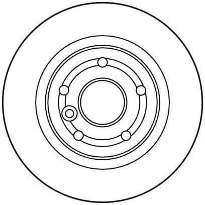 JEU AV 2 BROMSDISKE TRW DF2791S