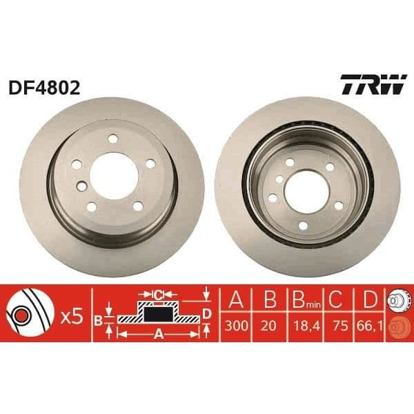 JEU AV DISKAR TRW DF4802