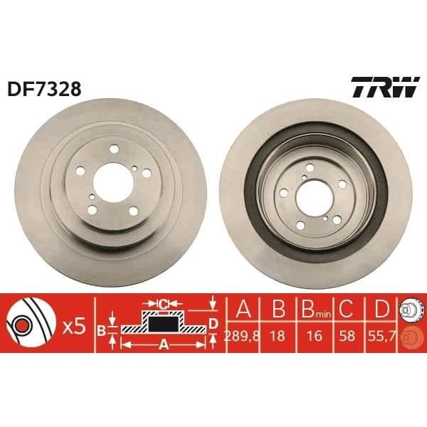 JEU AV DISKAR TRW DF7328