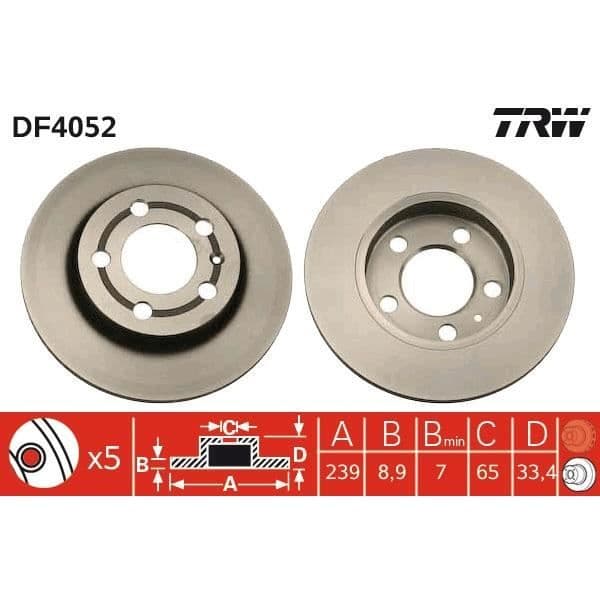 DISKSPAR TRW DF4052