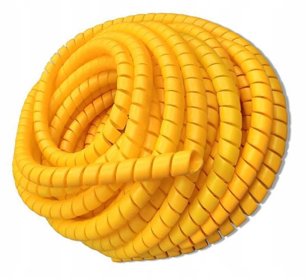 10mb Kabeldæksel - fjederspiral 8-18mm PVC