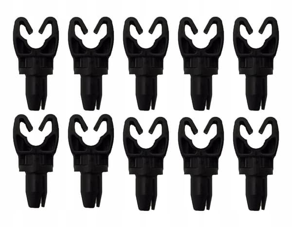 10x Bremserørbeslag - enkelt - 4,75 - 4,8 mm MOC-06