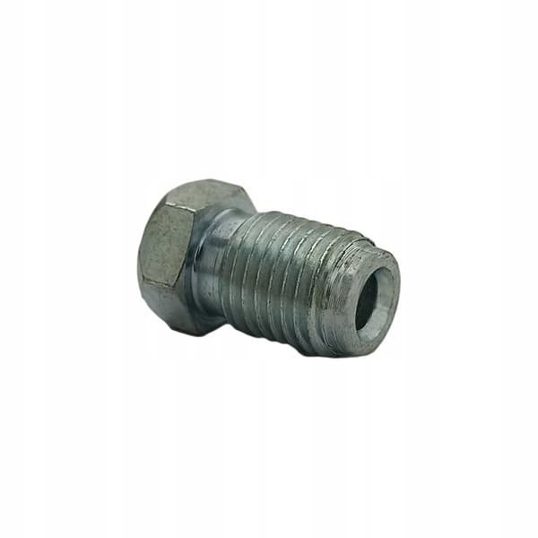 10x Stiv bremseslangeende 7/16""x20 AN4 rør 4.8 (KPS-11)