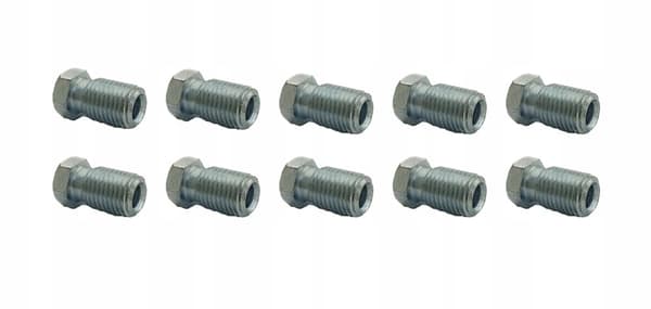 10x Stel bromsslangände 3/8"x24 rör 4.8 (KPS-5)