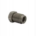 Miniatyrbillede 1 af 4: Bremsslangeende i rustfrit stål M10x1 paddehat (KPS-2 SF INOX)
