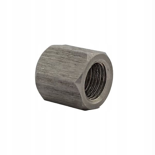 Endekappe i rustfrit stål - Bremsemøtrik M10x1 (KPS-6 INOX)