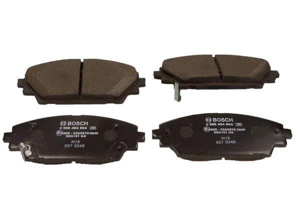 BOSCH BREMSEKLODSER MAZDA FORRESTE 3 1.5-2.2D 13-