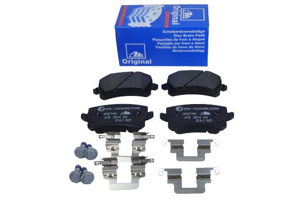 ATE BREMSEKLASSER AUDI BAG A3/A4/A6/Q3/TT 1.2-4.2 00-14
