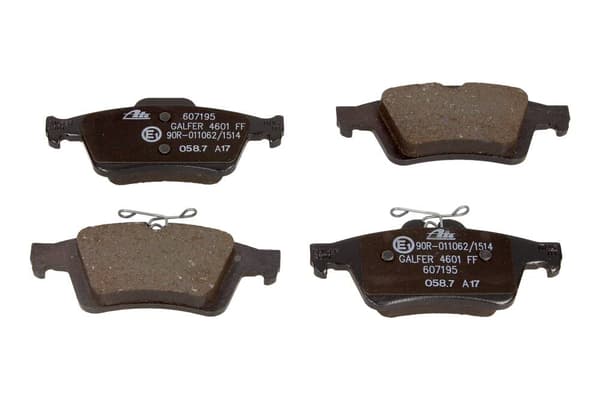 ATE BREMSEKLASSER OPEL BAG VECTRA C/FOCUS/MAZDA/VOLVO/RENAULT
