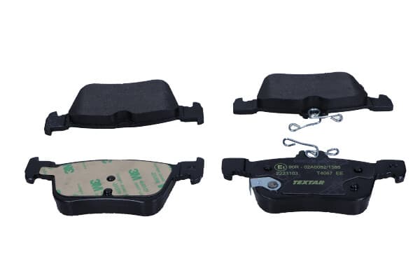 TEXTAR BROMSBELÄGG FORD BAK FOCUS/GALAXY/KUGA/MONDEO/S-MAX 1.0-2.0 14-