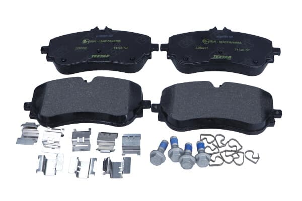 TEXTAR BREMSEKLODSER. VW T. AMAROK 16-/CRAFTER 16-/MAN TGE 16- 141,4X64,9MM