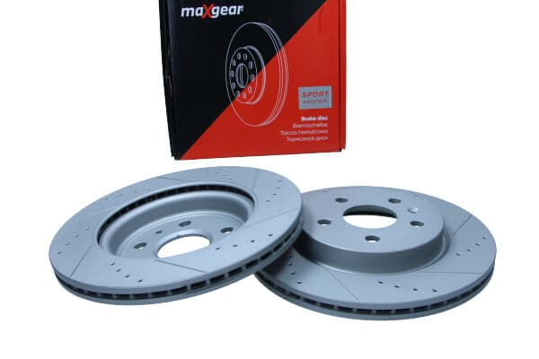 MAXGEAR BROMSSKIVA OPEL T. INSIGNIA 08- 17/18 FÄLGAR BORADE OCH SLÅSNA, MED ROSTSKYDDSBELÄGGNING