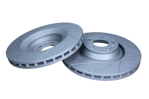 MAXGEAR BREMSESKIVE VW P. A6 04- 347MM BOREDE OG SLITTEDE, MED ANTI-KORROSIONSBELÆGNING