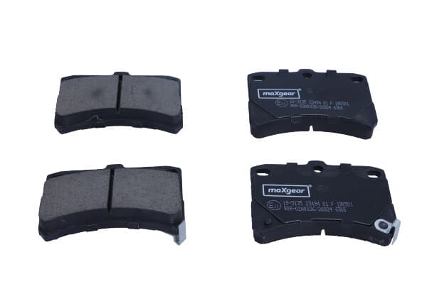 MAXGEAR DAIHATSU BROMSBElägg FRONT CUORE 1.0 98-03