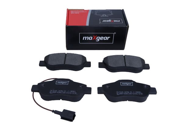 MAXGEAR BROMSBELÄGG FRAM FIAT 500 07- 1.3D/KA 09- 1.3TDCI