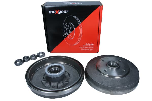 MAXGEAR BREMSETROMLE KIA BAG RIO 1.3-1.5 00-02 UDEN LEJE UDEN ABS