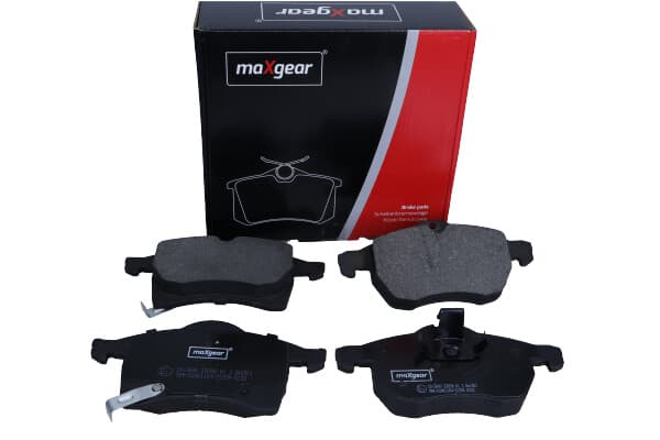 MAXGEAR OPEL BREMSEKLODSER FORSTÅENDE Astra/Zafira 98- MED SENSOR