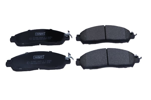 MAXGEAR BROMSBELÄGG NISSAN FRAM NP300 NAVARA 2.3 DCI 4X4 15-