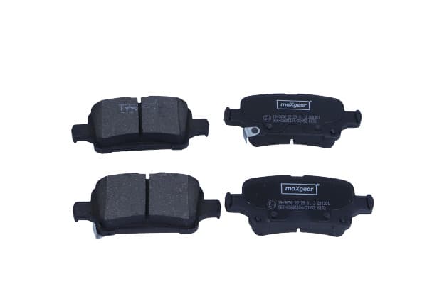 MAXGEAR BREMSEKLODSER OPEL BAG Astra K 1.0-1.6 15-