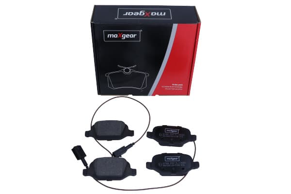 MAXGEAR BROMSBELÄGG FIAT BAK PUNTO/500 1.4-1.8/1.9 JTD 99-