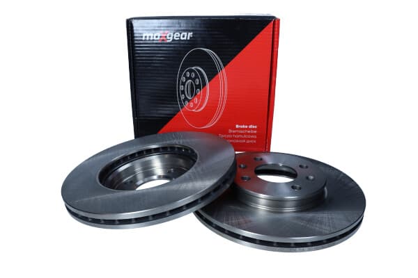 MAXGEAR BREMSESKIVE HYUNDAI FRONT I20 1.1-1.4 CRDI 14-