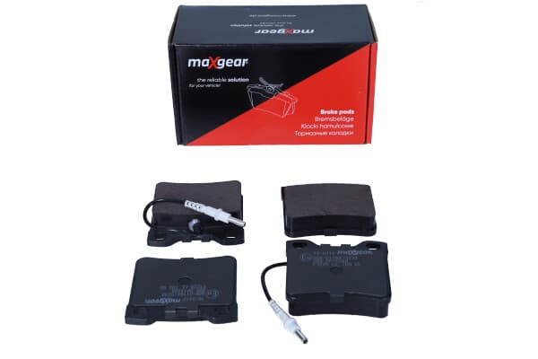 MAXGEAR BREMSEKLODSER MERCEDES BAG VITO 108-114 96- SYSTEM. SPIST