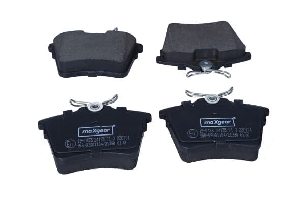 MAXGEAR BREMSEKLODSER PEUGEOT BAG 407 04-