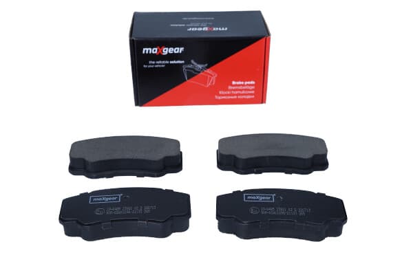 MAXGEAR BREMSEKLODSER BAG FIAT DUCATO